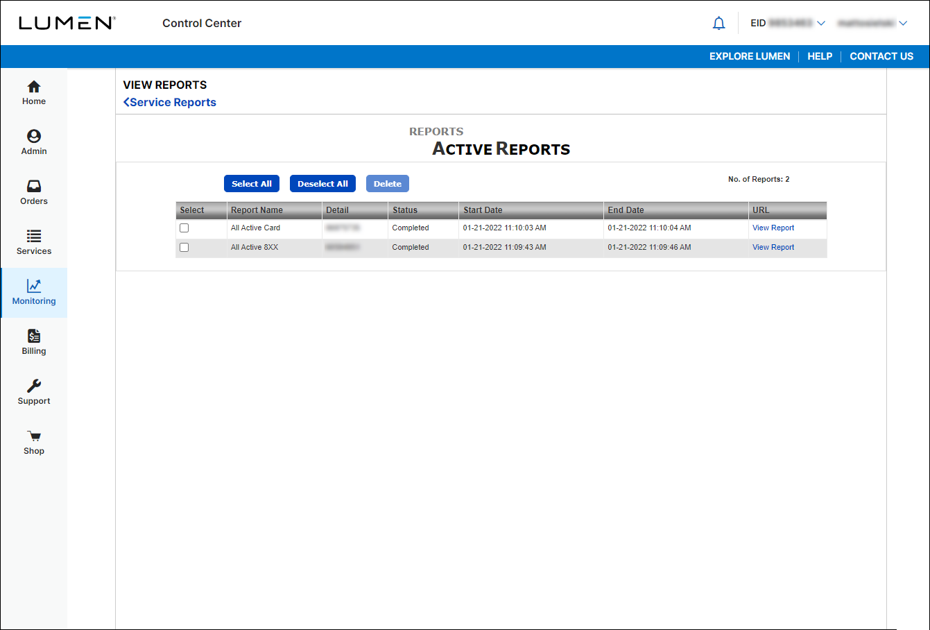 View Reports