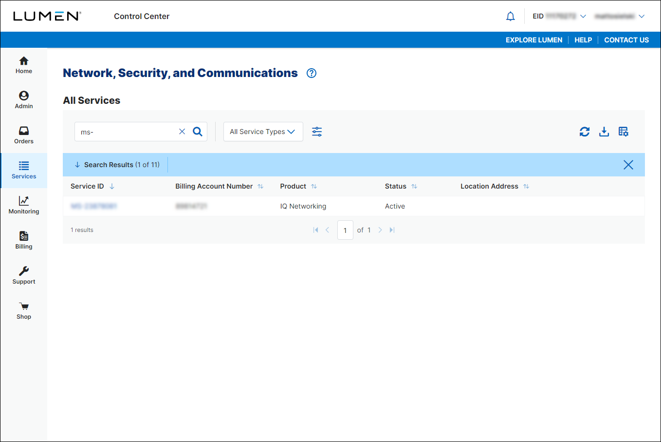 Network, Security, and Communications (showing search results for Managed Services))