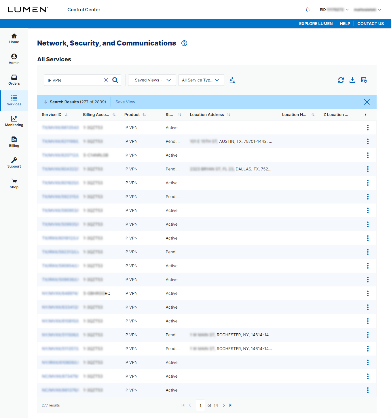 Network, Security, and Communications (showing search results)